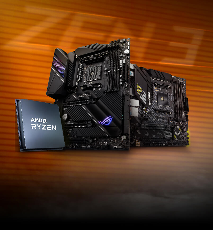 Motherboards ASUS AMD Séries B450 B550 X570